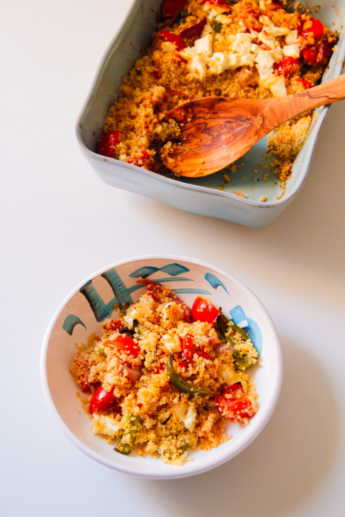 Quinoa aux légumes rôtis et feta - Peugeot Saveurs